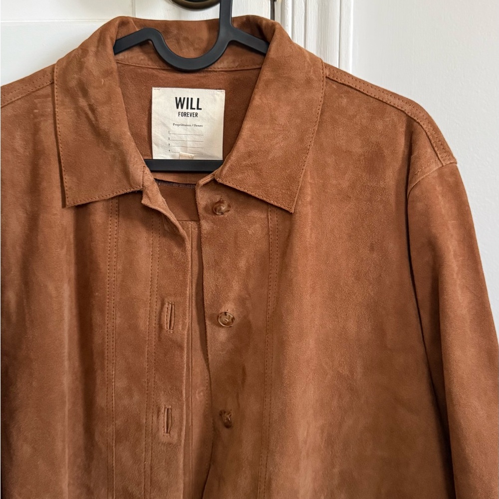 Sezane Will Suede Jacket, size M